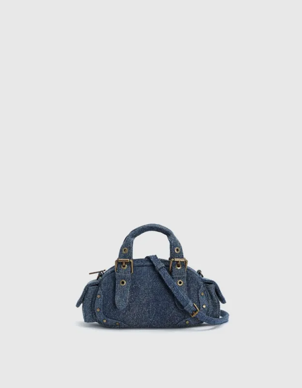Denim Shoulder Bag sold by Urban Revivo