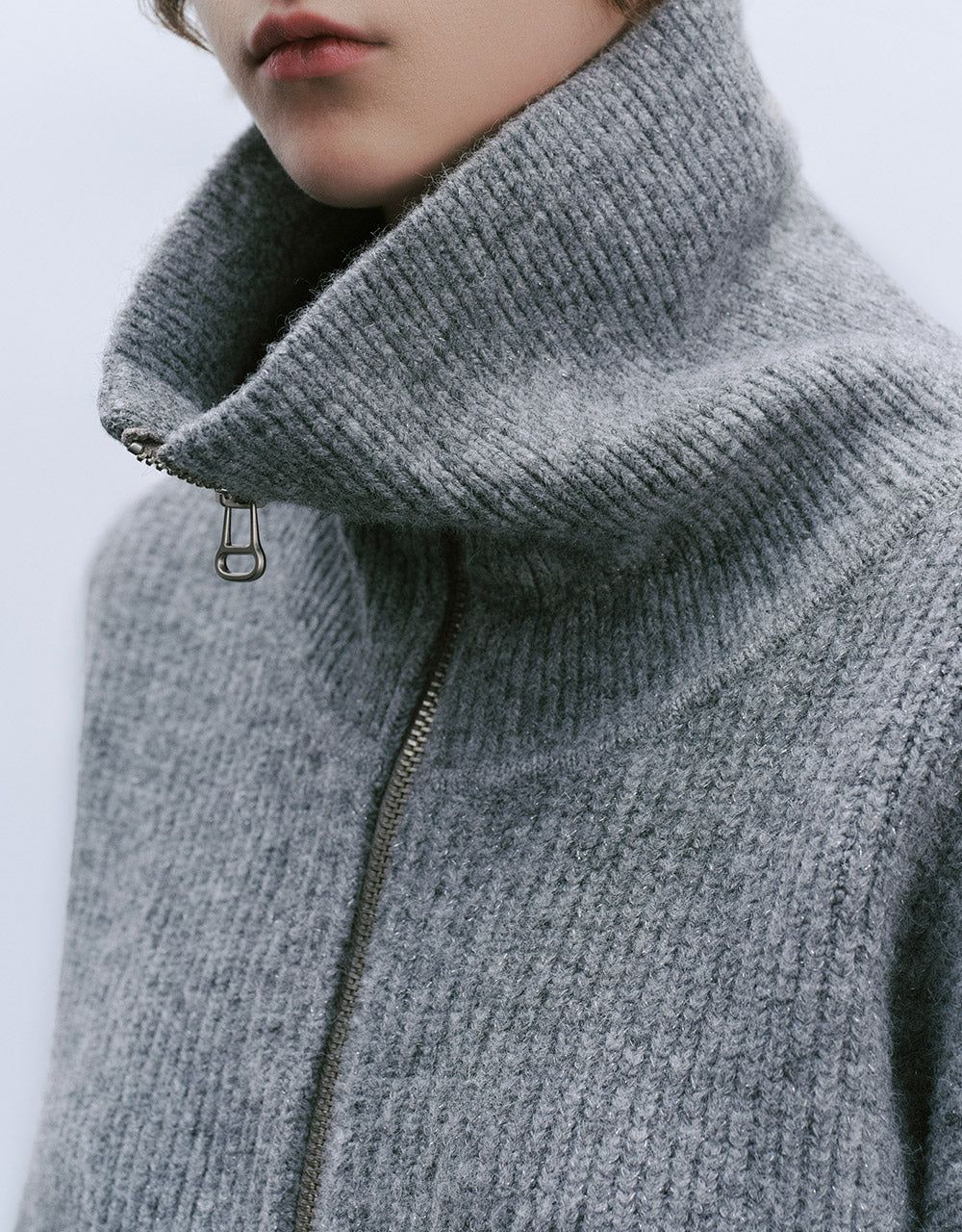 Zip Through Cardigan sold by Urban Revivo product image thumbnail 4