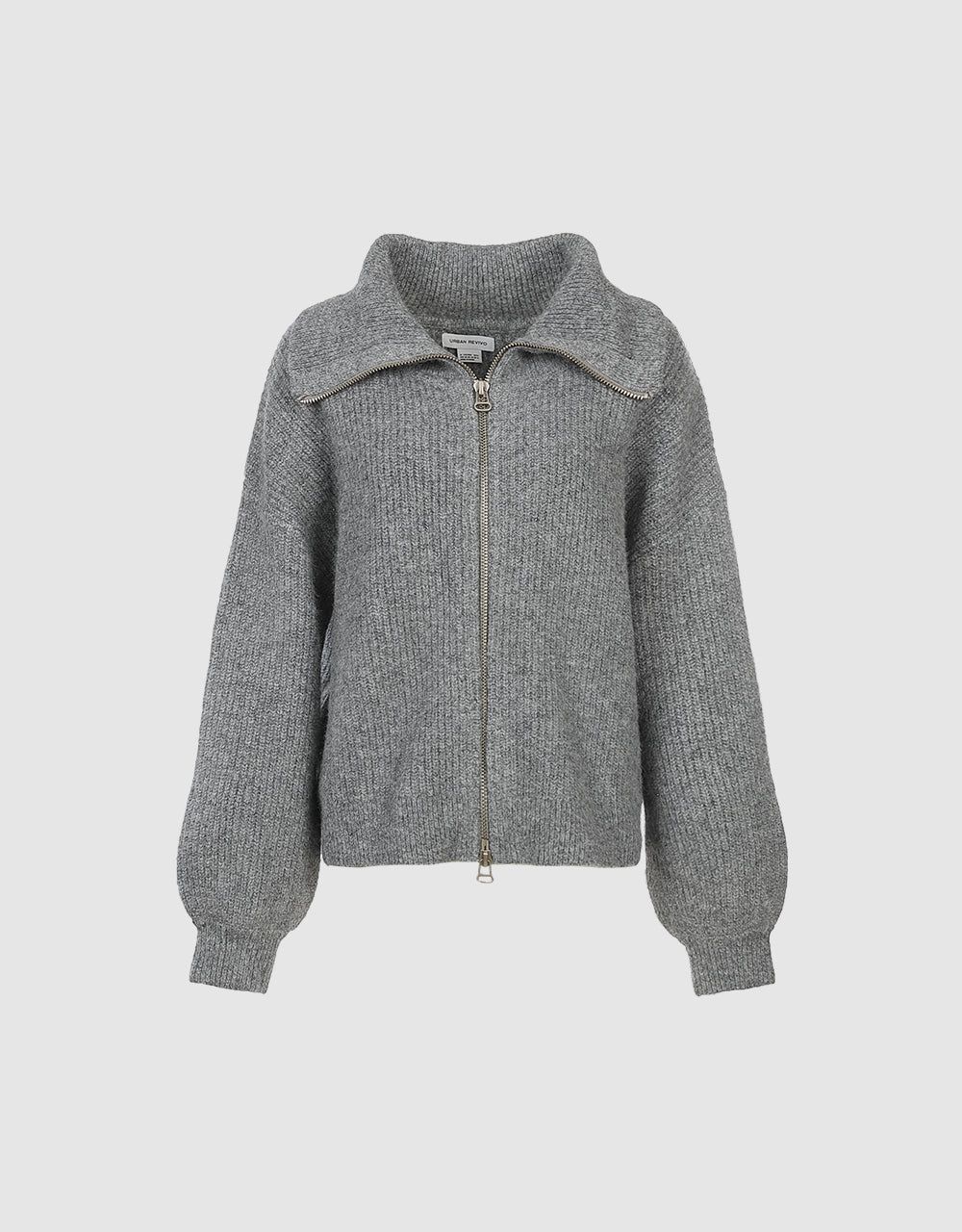 Zip Through Cardigan sold by Urban Revivo product image thumbnail 2