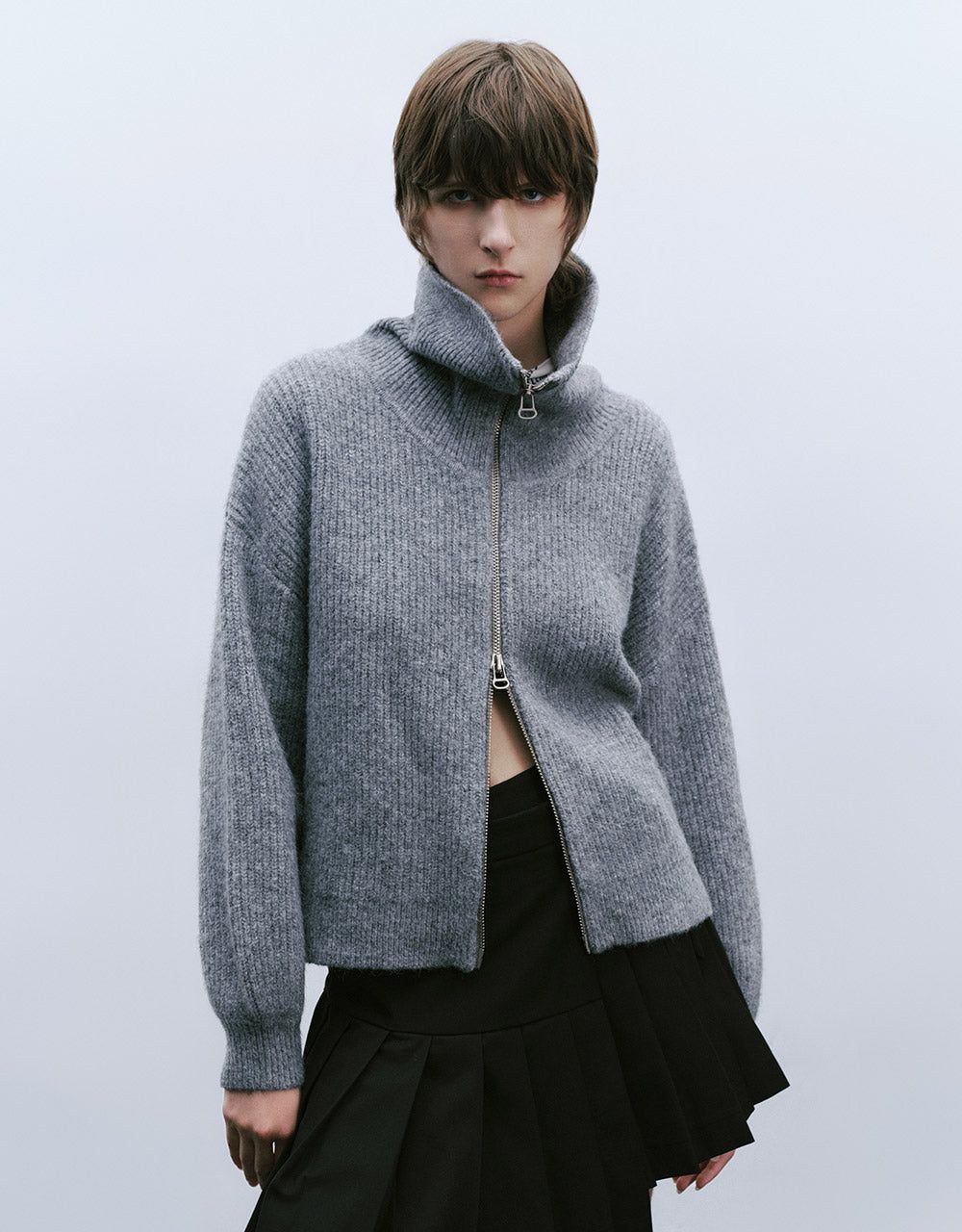 Zip Through Cardigan sold by Urban Revivo