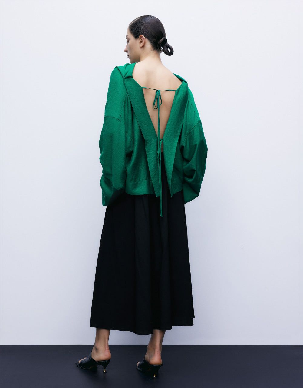 Cowl Neck Overhead Shirt sold by Urban Revivo product image thumbnail 4