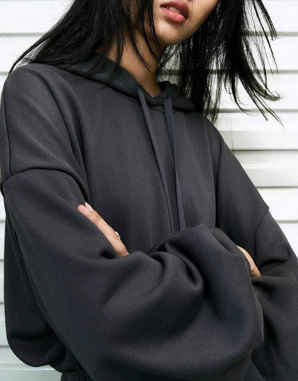 Hooded Straight Dress sold by Urban Revivo product image thumbnail 5