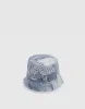 Raw Hem Denim Bucket Hat sold by Urban Revivo