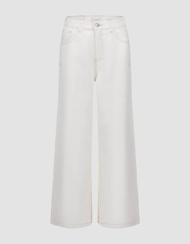Wide-Leg Jeans sold by Urban Revivo
