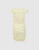 Off-Shoulder Skinny Tube Dress sold by Urban Revivo