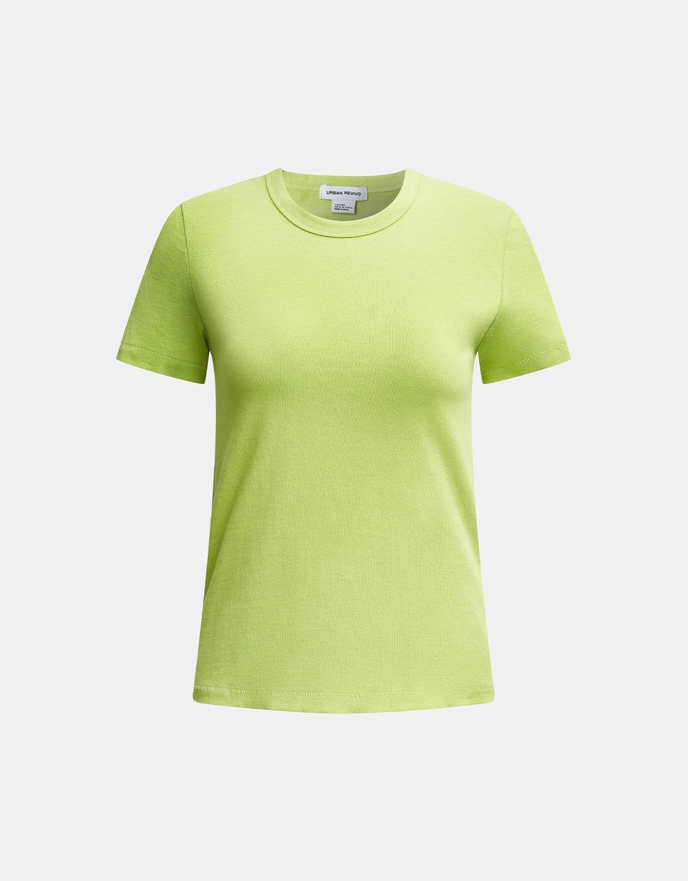 Basic Plain T-Shirt sold by Urban Revivo product image thumbnail 5