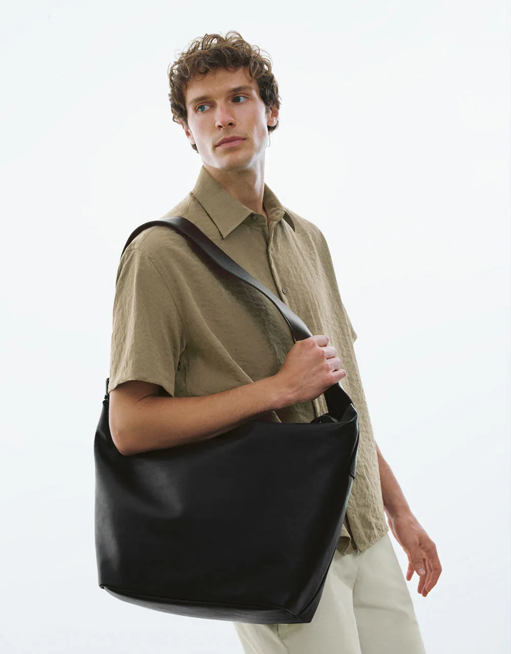 Textured Button Up Loose Shirt sold by Urban Revivo product image thumbnail 3