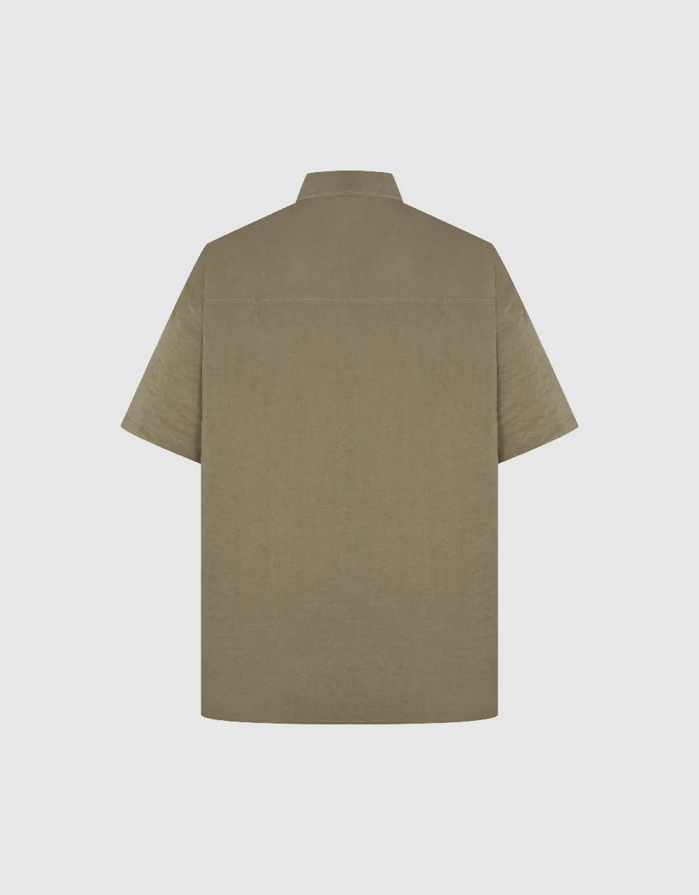 Textured Button Up Loose Shirt sold by Urban Revivo product image thumbnail 5