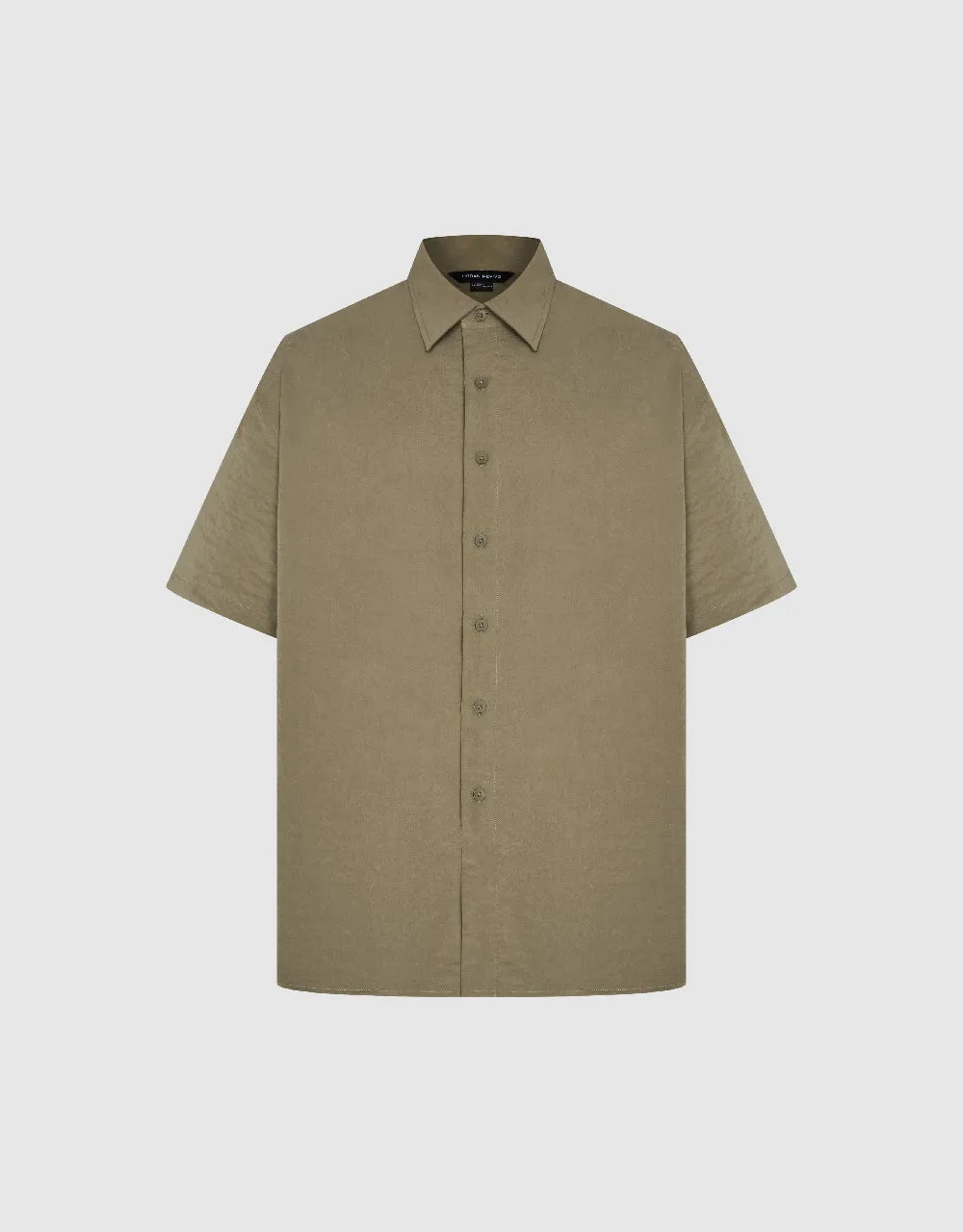 Textured Button Up Loose Shirt sold by Urban Revivo product image thumbnail 2