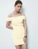 Off-Shoulder Skinny Tube Dress sold by Urban Revivo