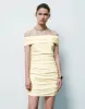 Off-Shoulder Skinny Tube Dress sold by Urban Revivo