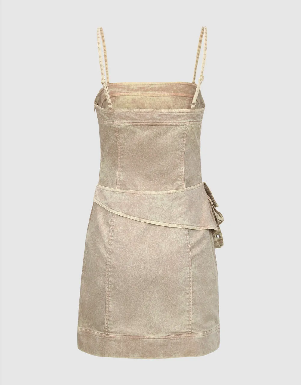 Off-Shoulder Skinny Cami Dress sold by Urban Revivo product image thumbnail 5