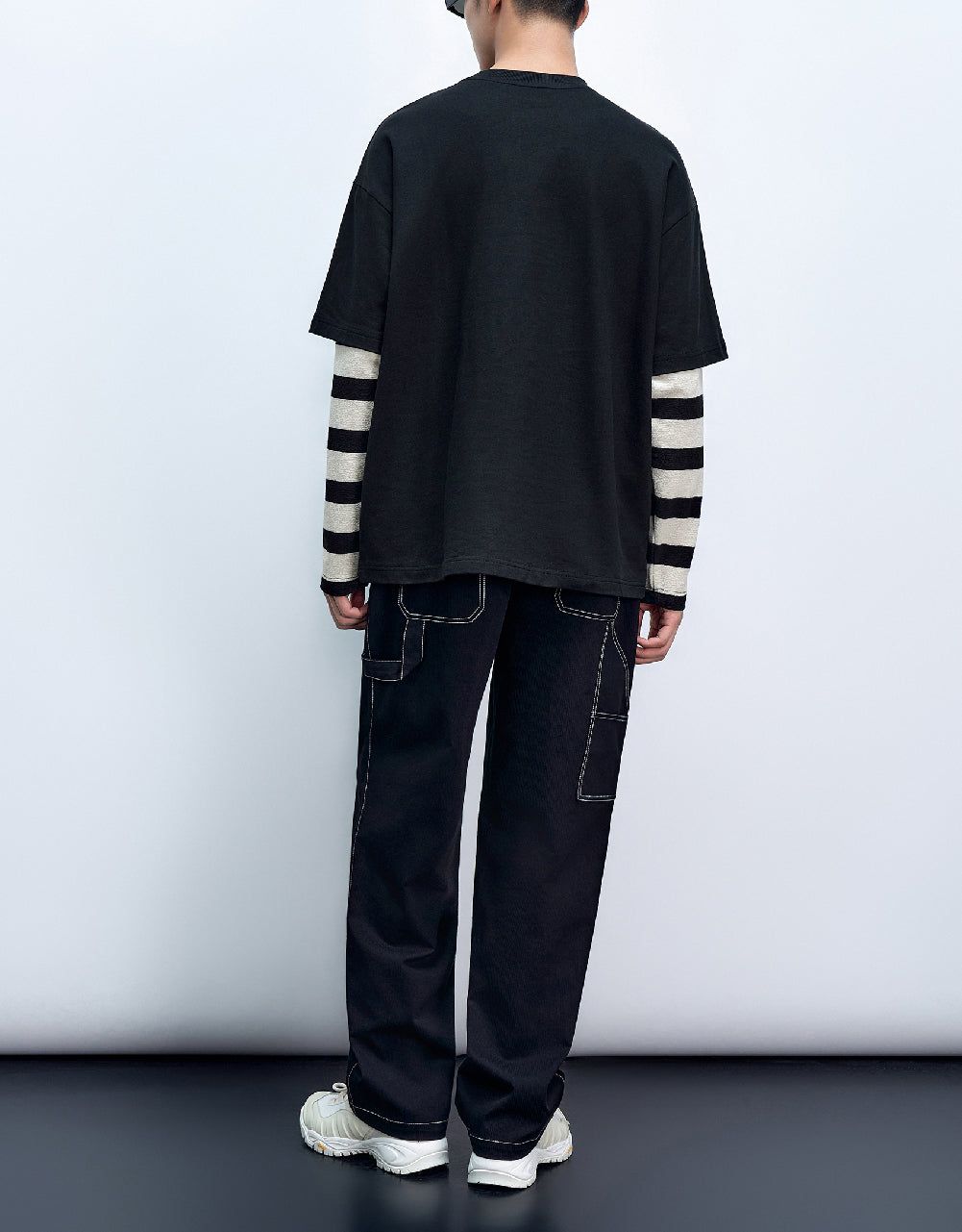 2 In 1 Crew Neck T-Shirt sold by Urban Revivo product image thumbnail 4