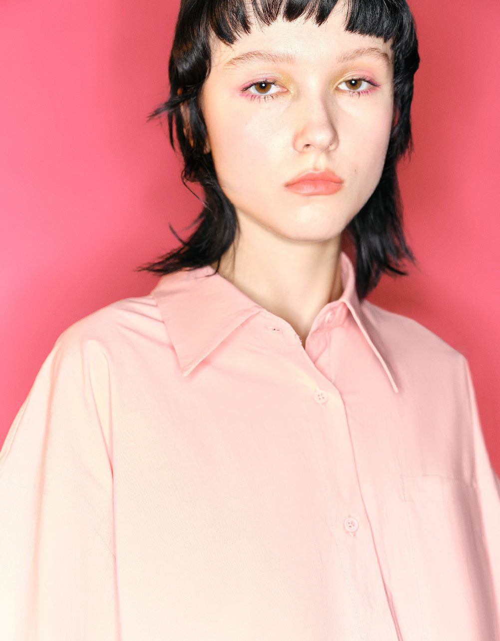 Button Up Straight Shirt sold by Urban Revivo product image thumbnail 5