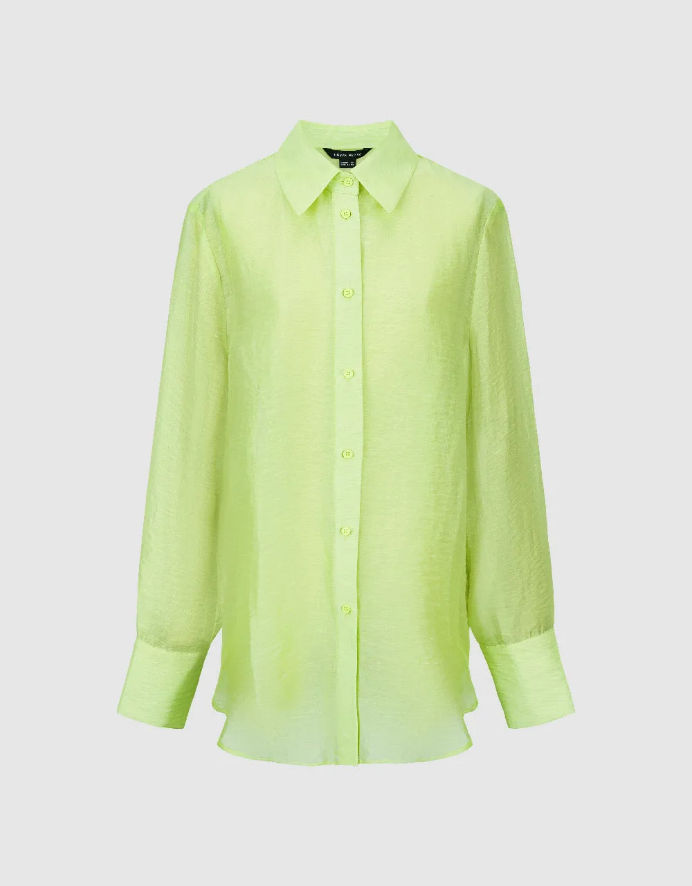 Button Up Straight Shirt sold by Urban Revivo product image thumbnail 4