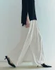 Wide-Leg Pants With Belt sold by Urban Revivo