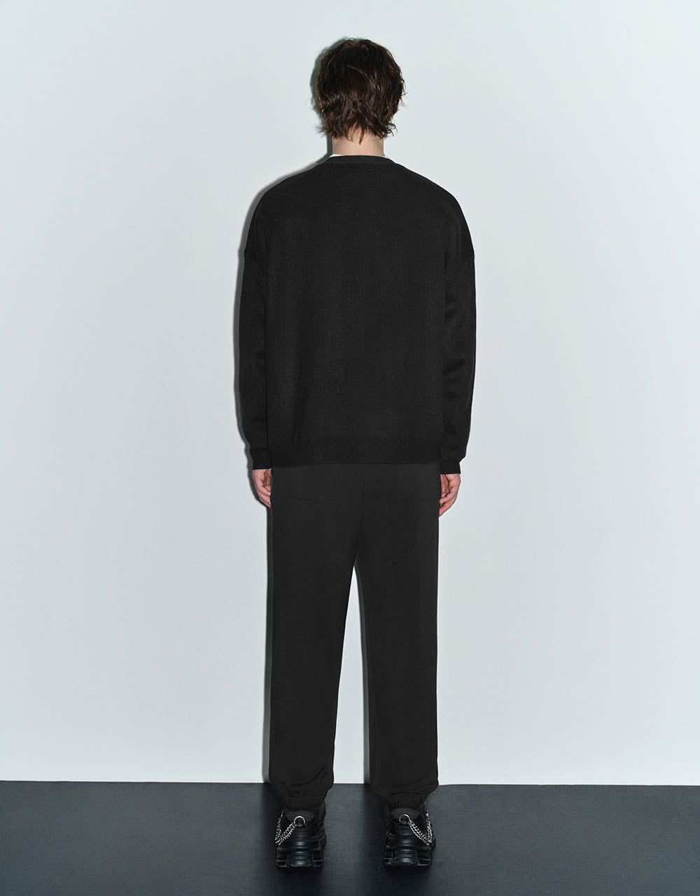 Drawstring Waist Knitted Jogger Pants sold by Urban Revivo product image thumbnail 5