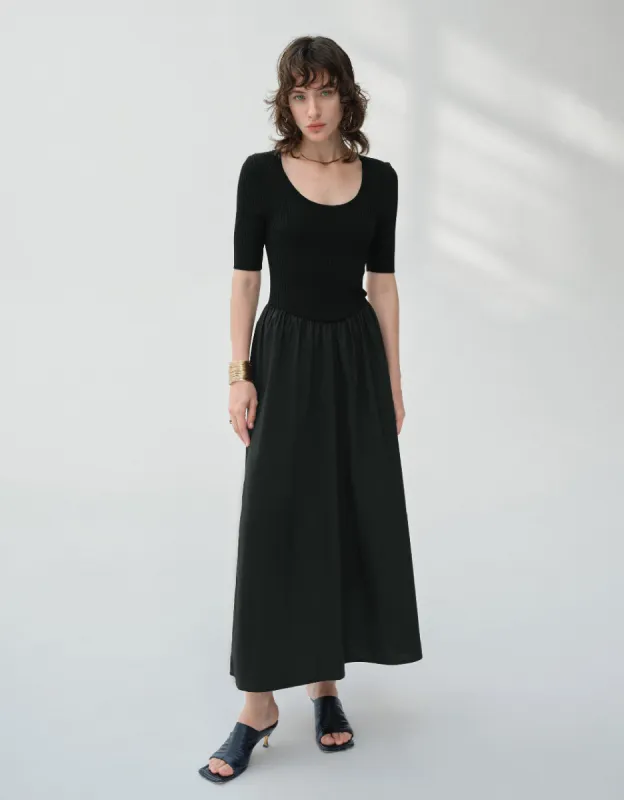 Crew Neck Knitted Dress sold by Urban Revivo