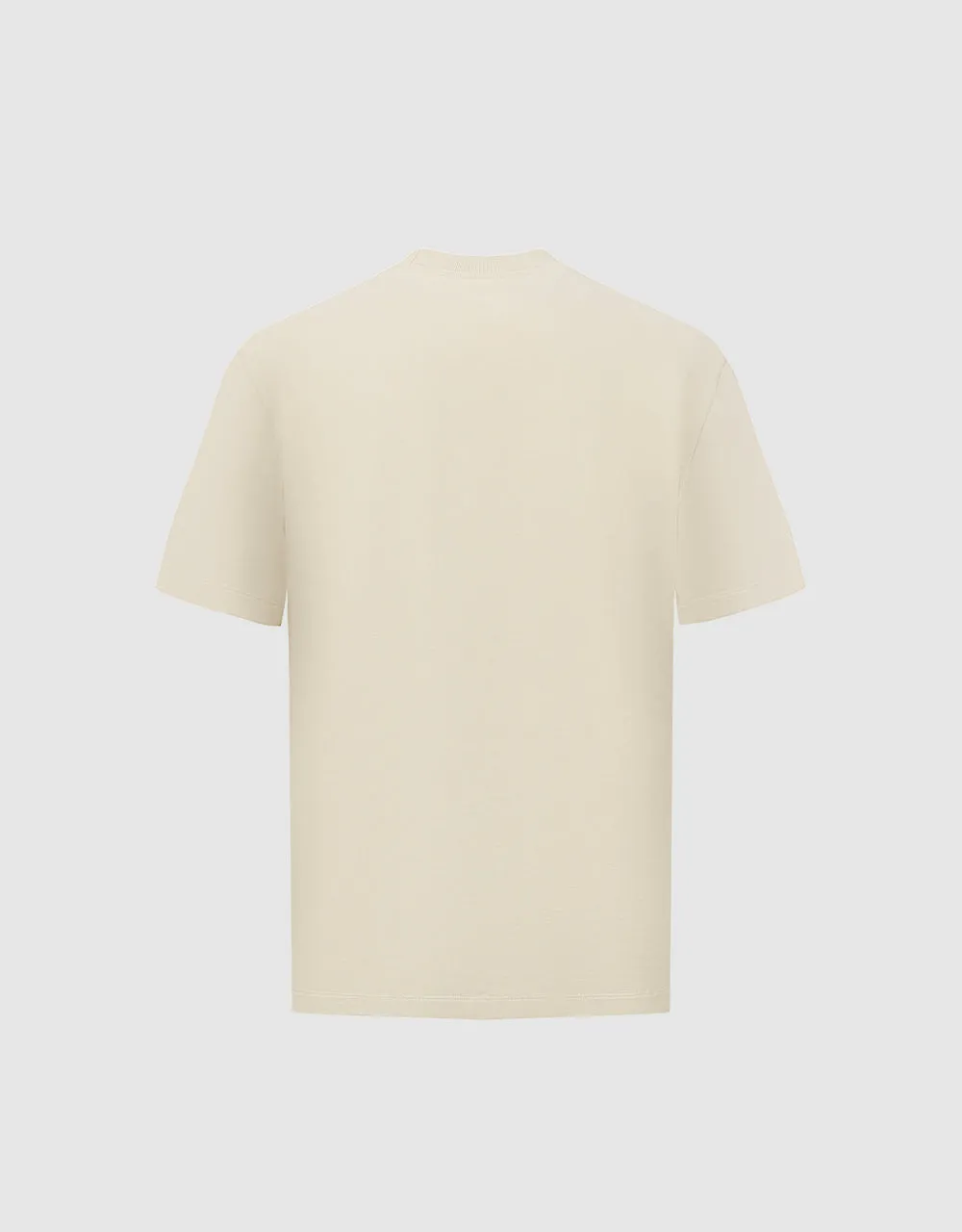 Printed Crew Neck Straight T-Shirt sold by Urban Revivo product image thumbnail 2