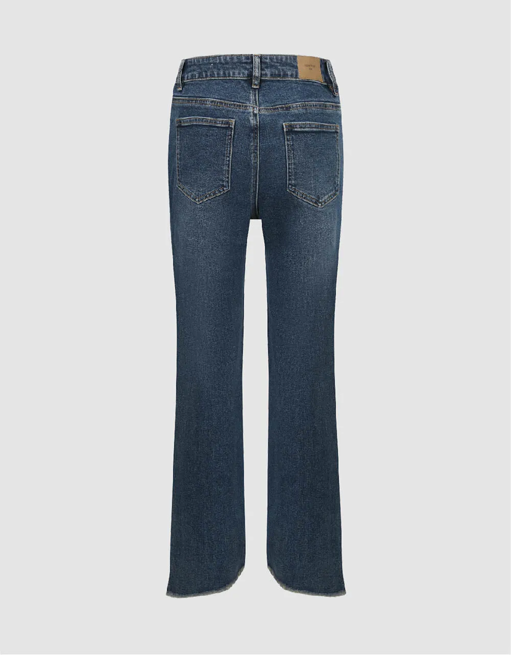 Split Hem Straight Jeans sold by Urban Revivo product image thumbnail 3