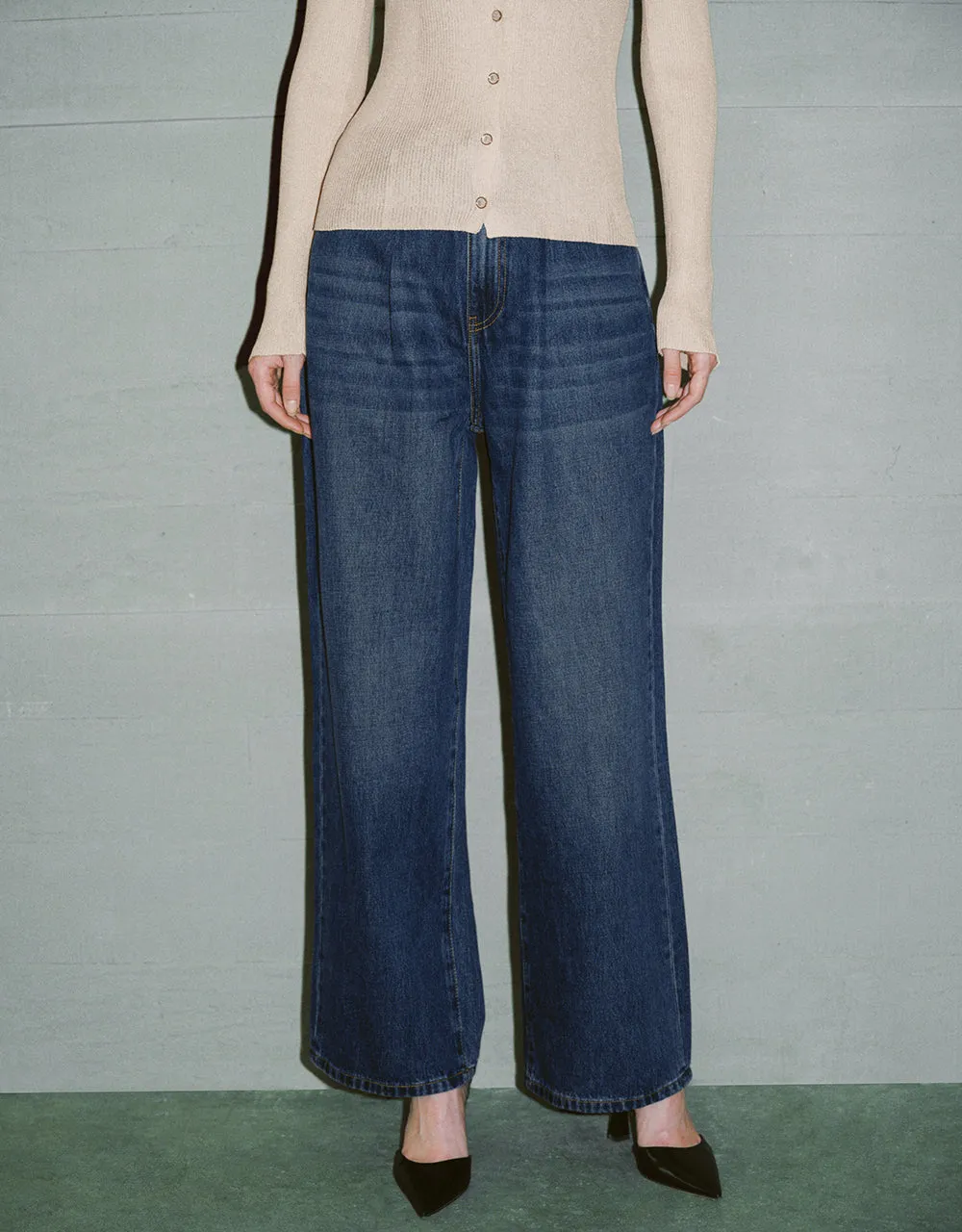 Wide-Leg Jeans sold by Urban Revivo product image thumbnail 2