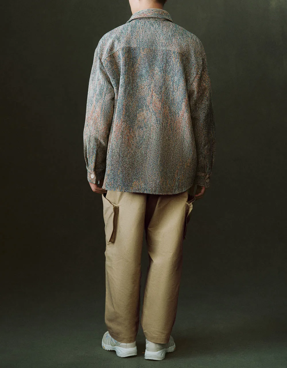 Textured Button Up Straight Jacket sold by Urban Revivo product image thumbnail 5