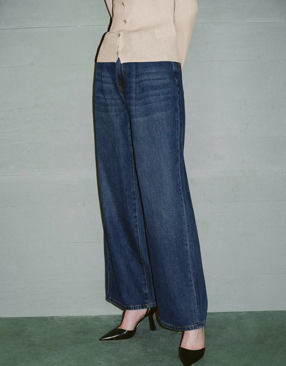 Wide-Leg Jeans sold by Urban Revivo product image thumbnail 4