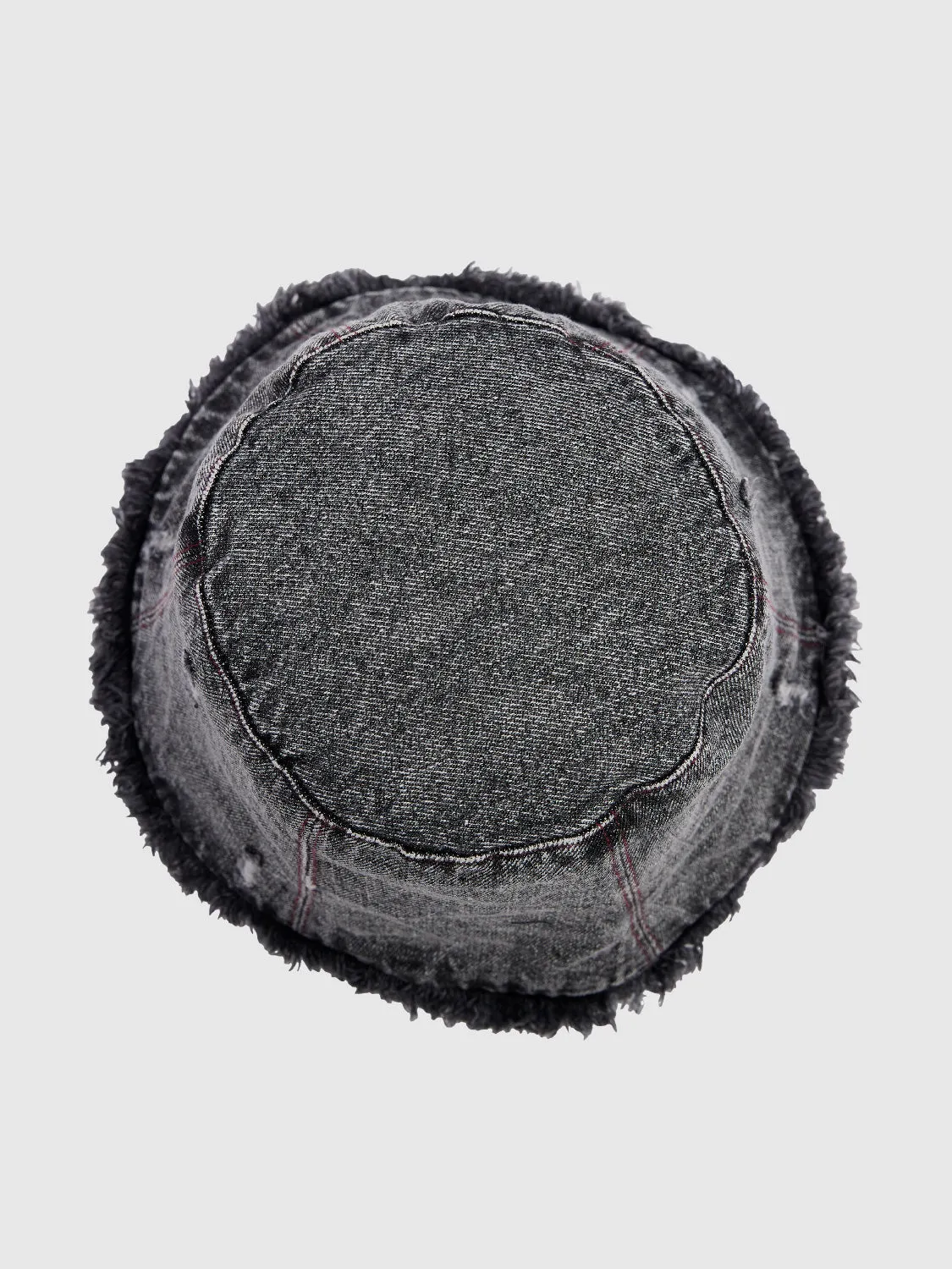 Raw Hem Denim Bucket Hat sold by Urban Revivo product image thumbnail 3