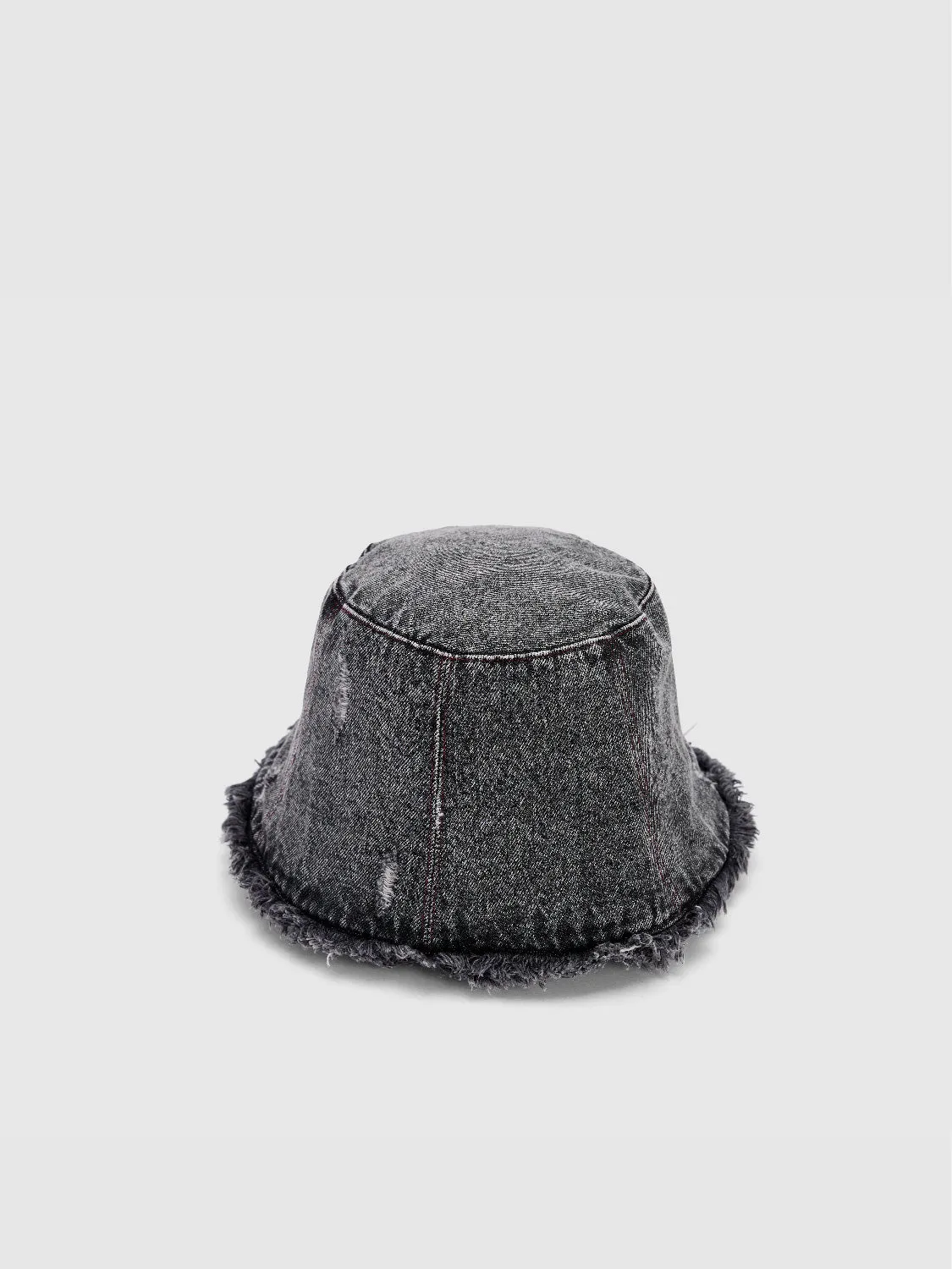 Raw Hem Denim Bucket Hat sold by Urban Revivo product image thumbnail 2