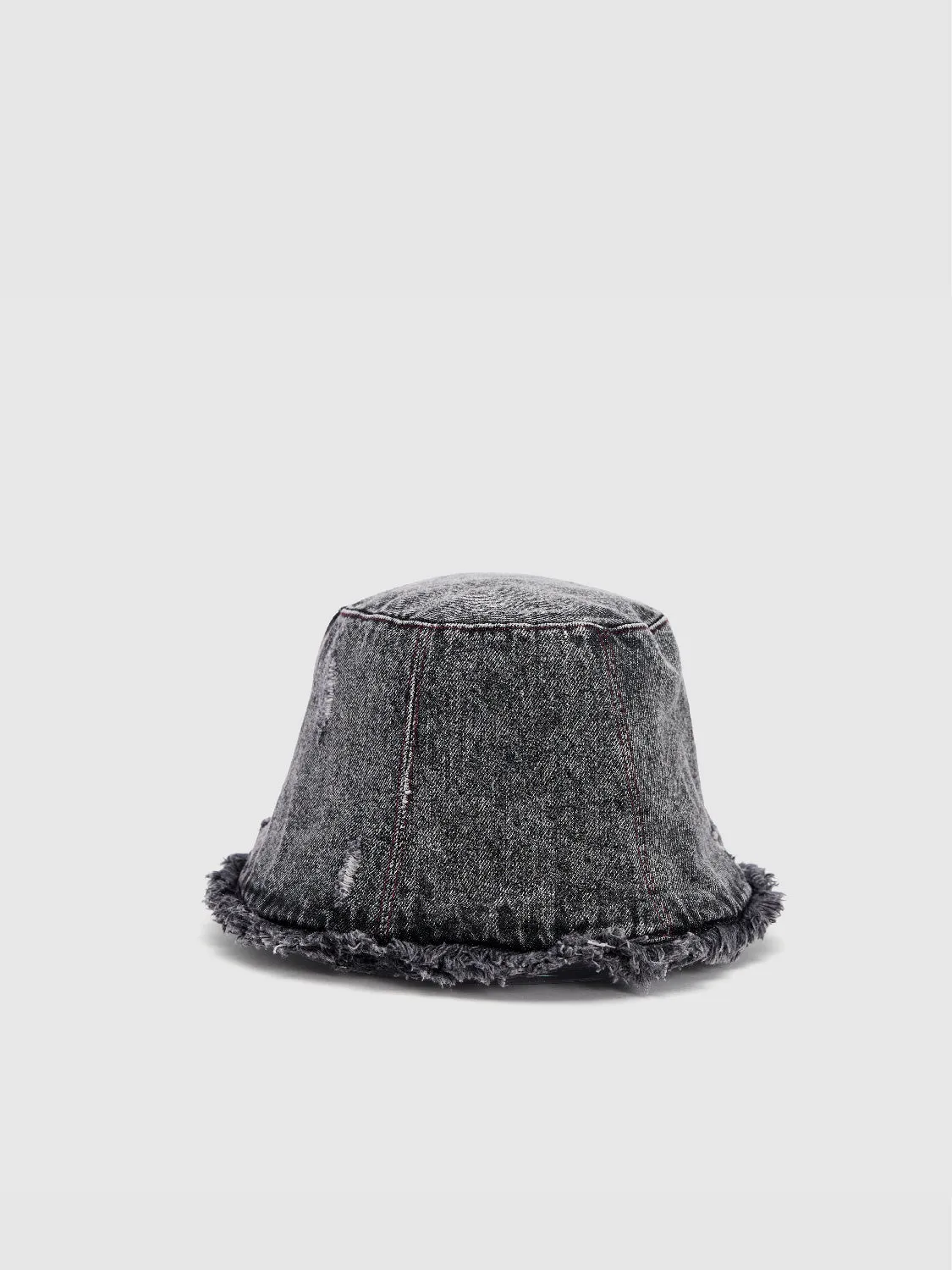 Raw Hem Denim Bucket Hat sold by Urban Revivo