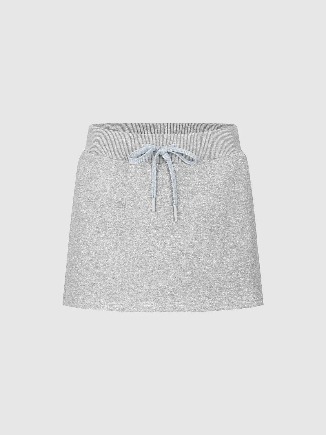 Drawstring Waist Mini A-Line Skirt sold by Urban Revivo