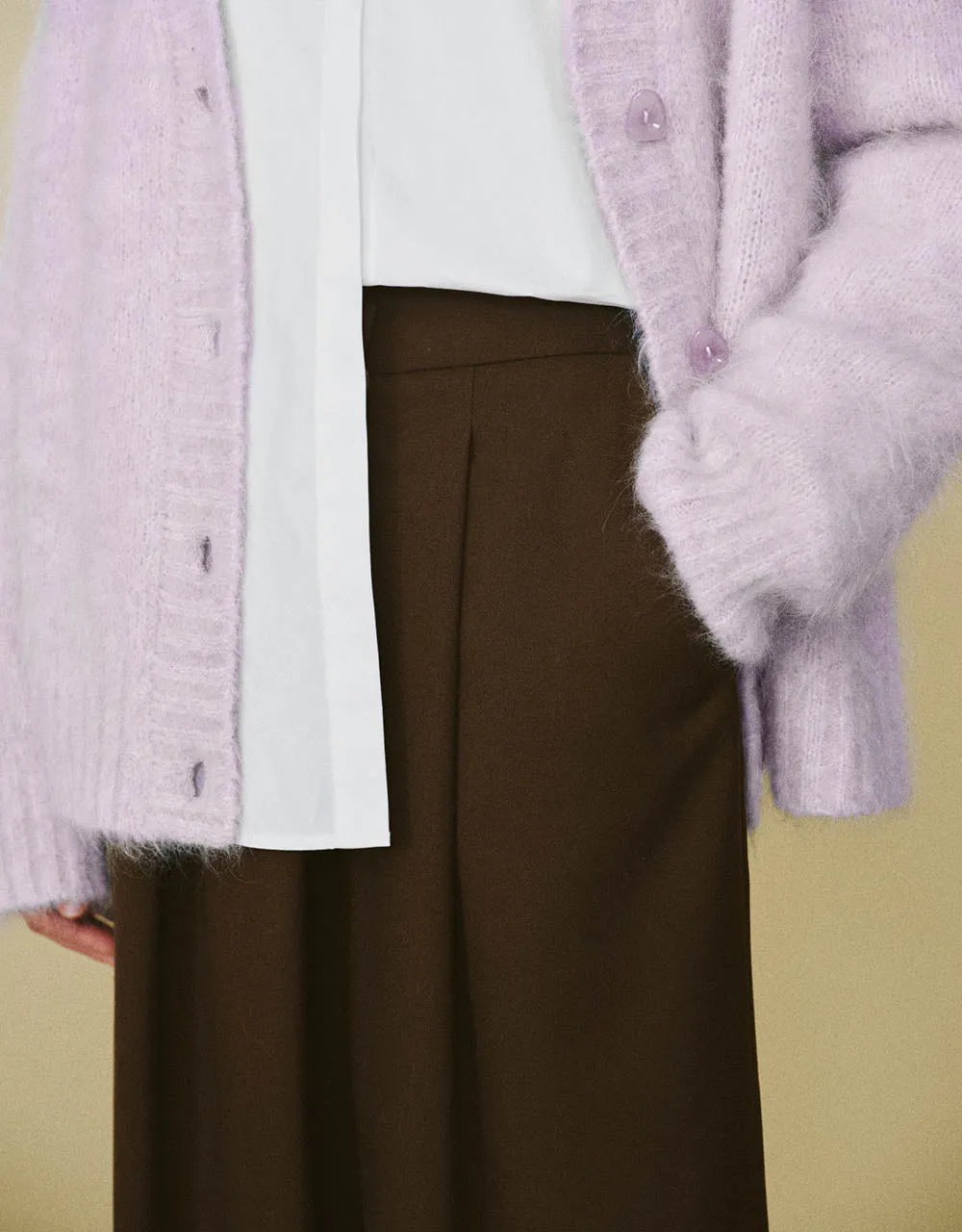 Loose Wide-Leg Pants sold by Urban Revivo product image thumbnail 5