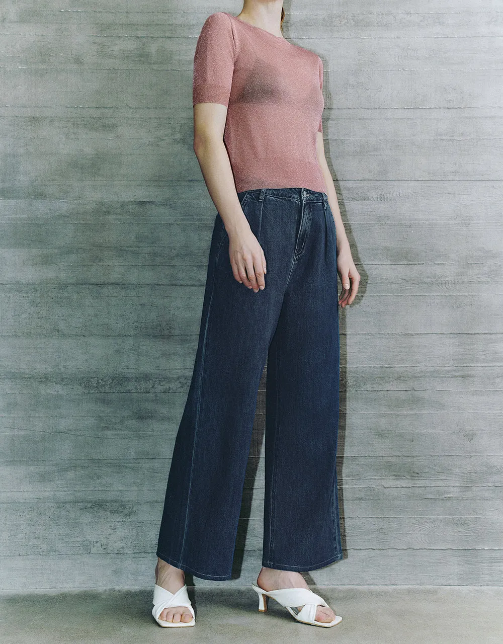 Wide-Leg Jeans sold by Urban Revivo product image thumbnail 4