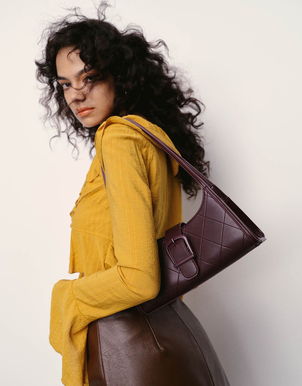 Ruffle Lapel Shirt sold by Urban Revivo product image thumbnail 3