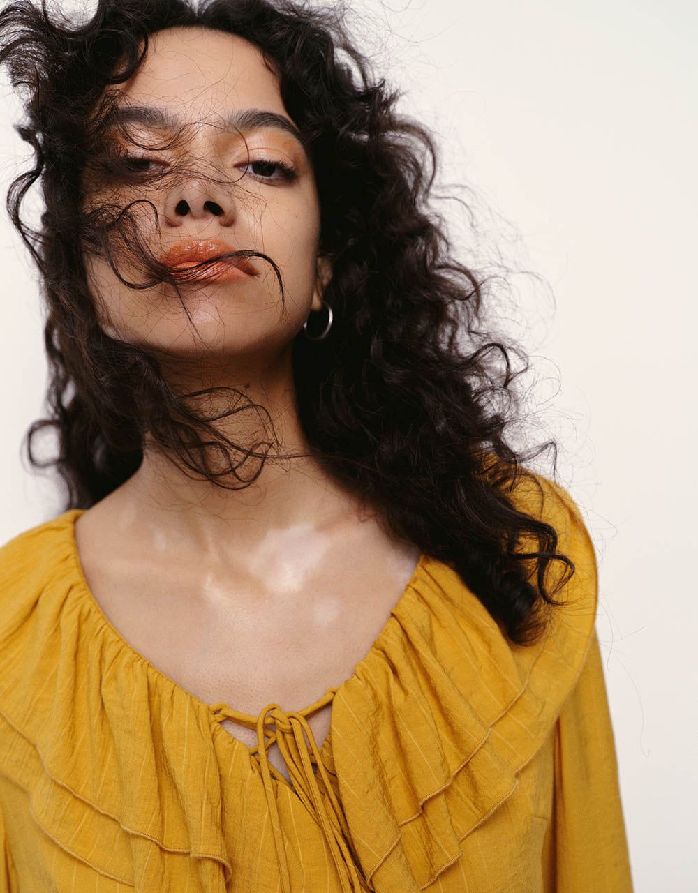 Ruffle Lapel Shirt sold by Urban Revivo product image thumbnail 5