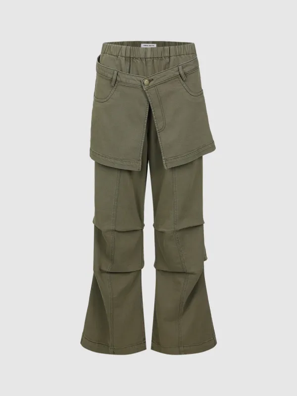 2 In 1 Loose Jeans sold by Urban Revivo