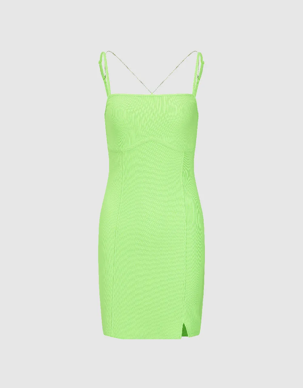 Sleeveless Off-Shoulder Skinny Dress sold by Urban Revivo product image thumbnail 2
