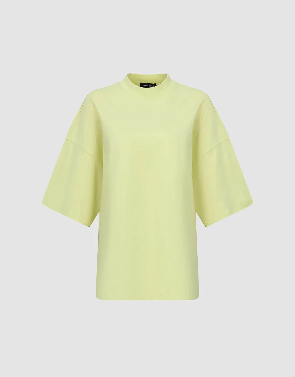 Crew Neck Loose T-Shirt sold by Urban Revivo product image thumbnail 2