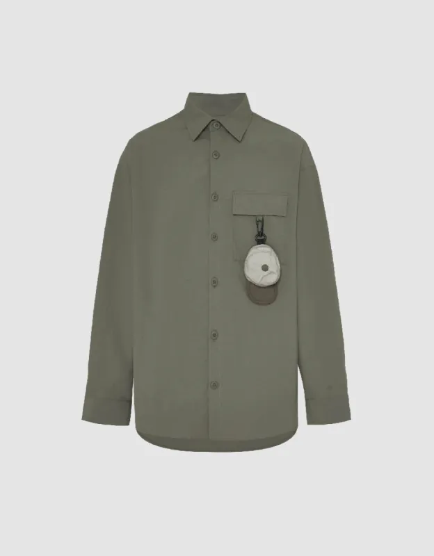 Drop Shoulder Sleeve Loose Shirt sold by Urban Revivo