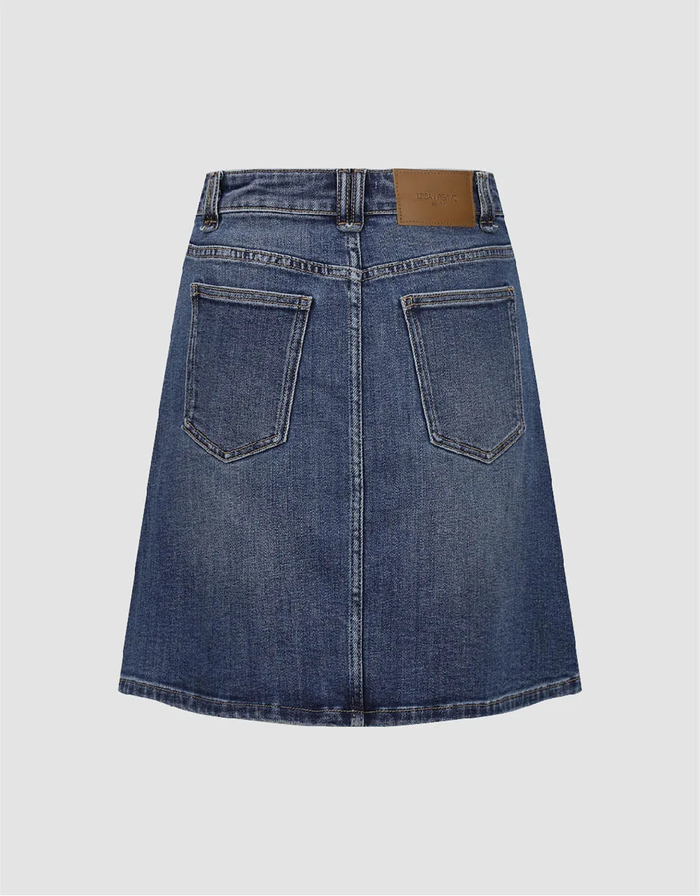 Mini A-Line Denim Skirt sold by Urban Revivo product image thumbnail 3