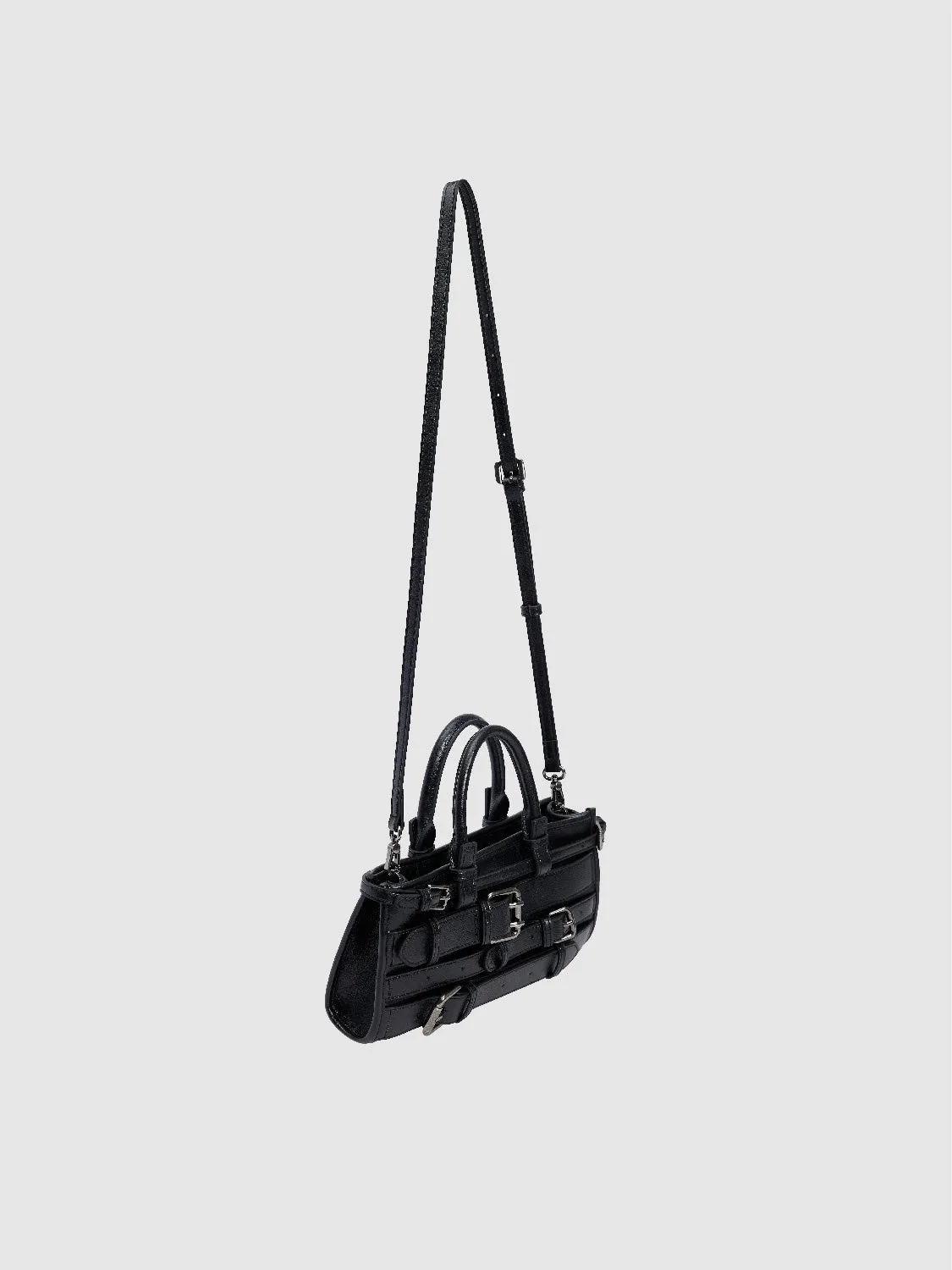 Belt Décor Vegan Leather Shoulder Bag sold by Urban Revivo product image thumbnail 3