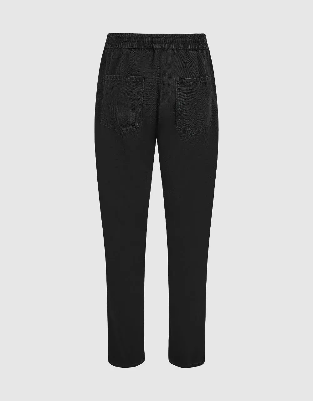 Drawstring Waist Low-Cut Uppers Jeans sold by Urban Revivo product image thumbnail 3