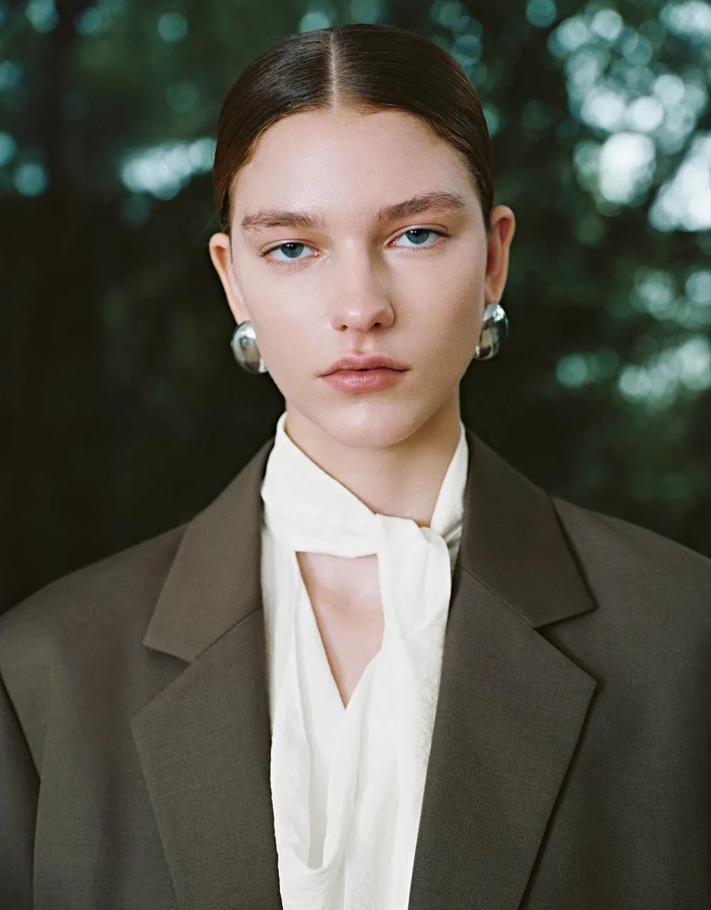 Notch Lapel Straight Blazer sold by Urban Revivo product image thumbnail 4