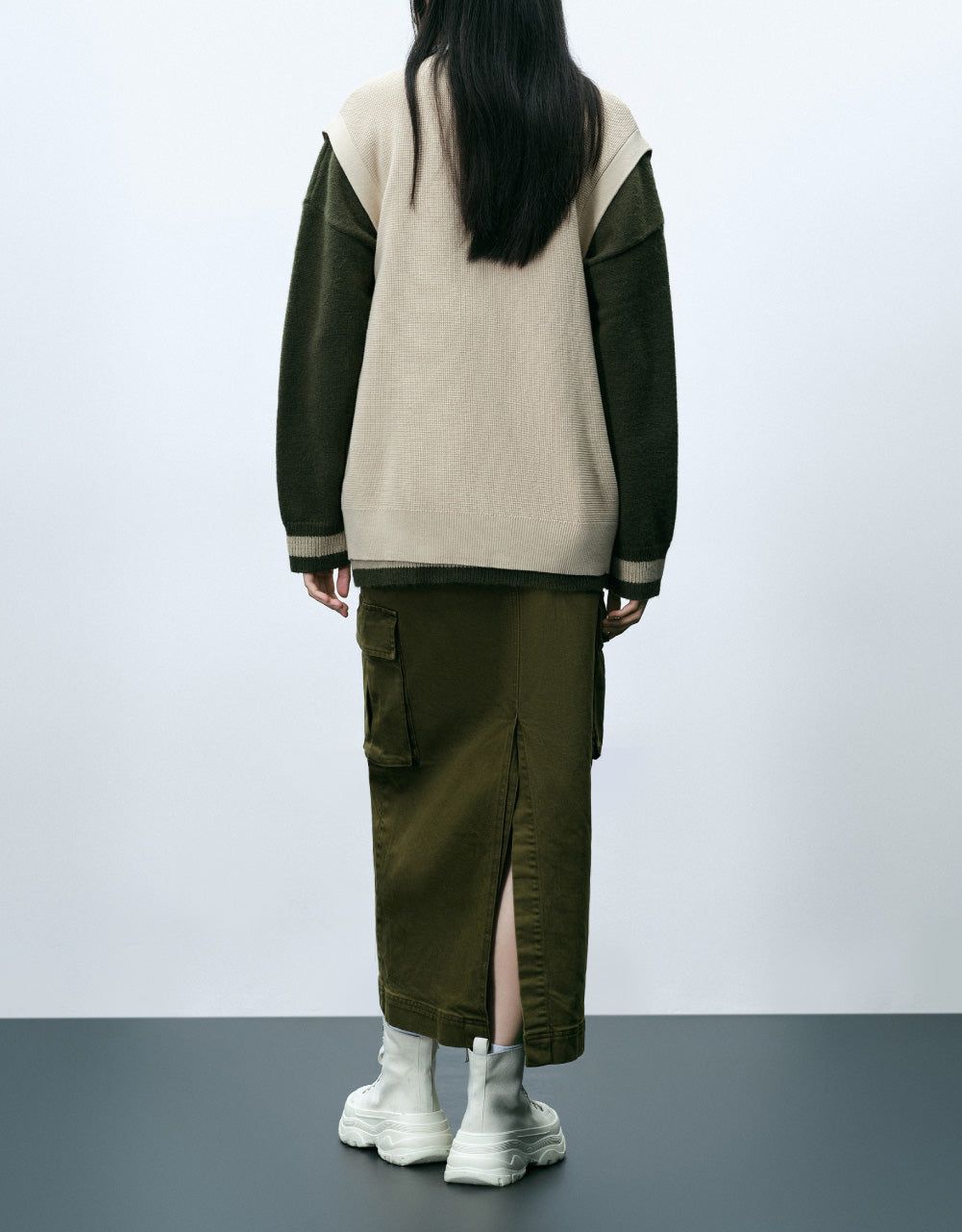 Knitted Vest With Pockets sold by Urban Revivo product image thumbnail 4