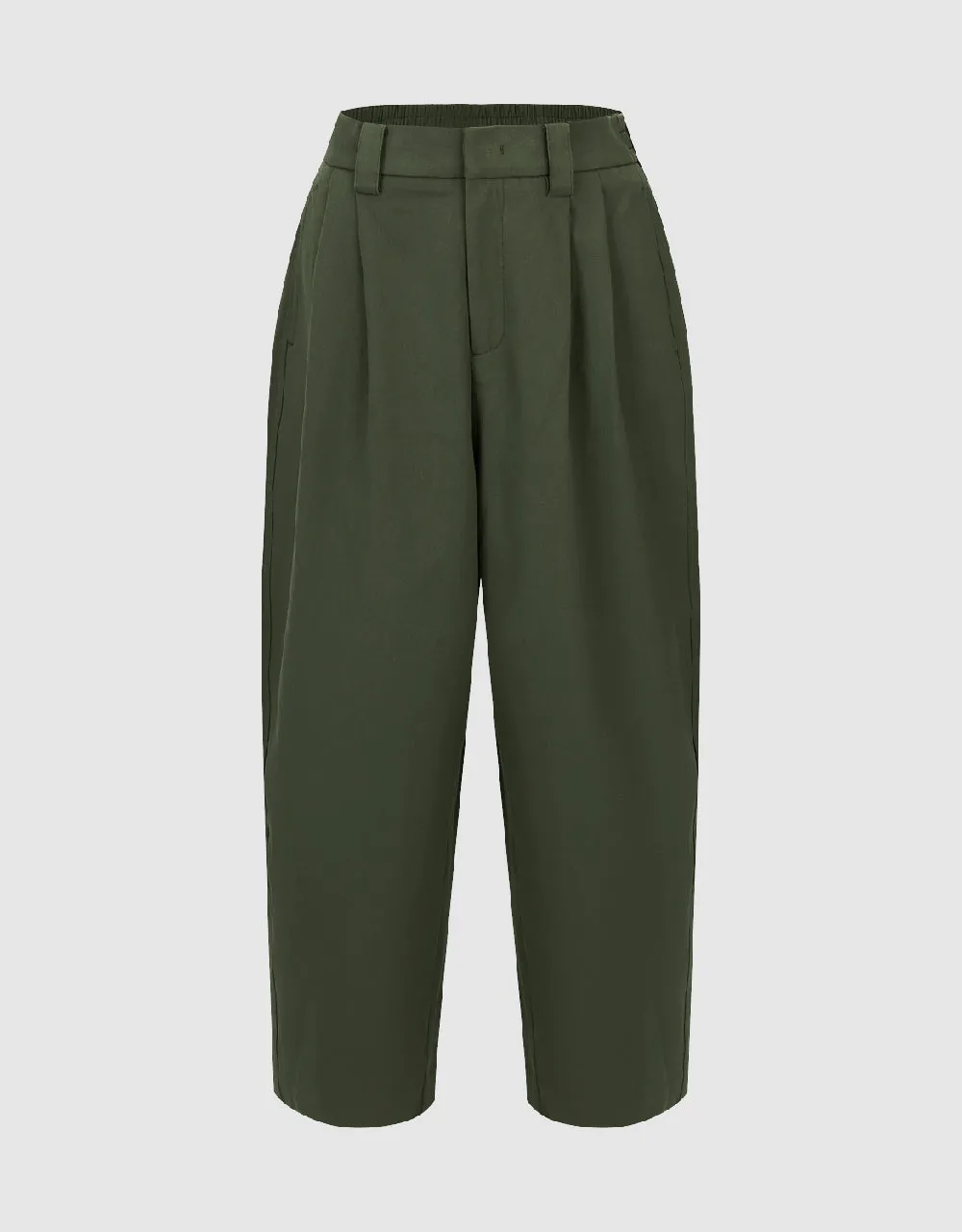 Cropped Barrel Pants sold by Urban Revivo