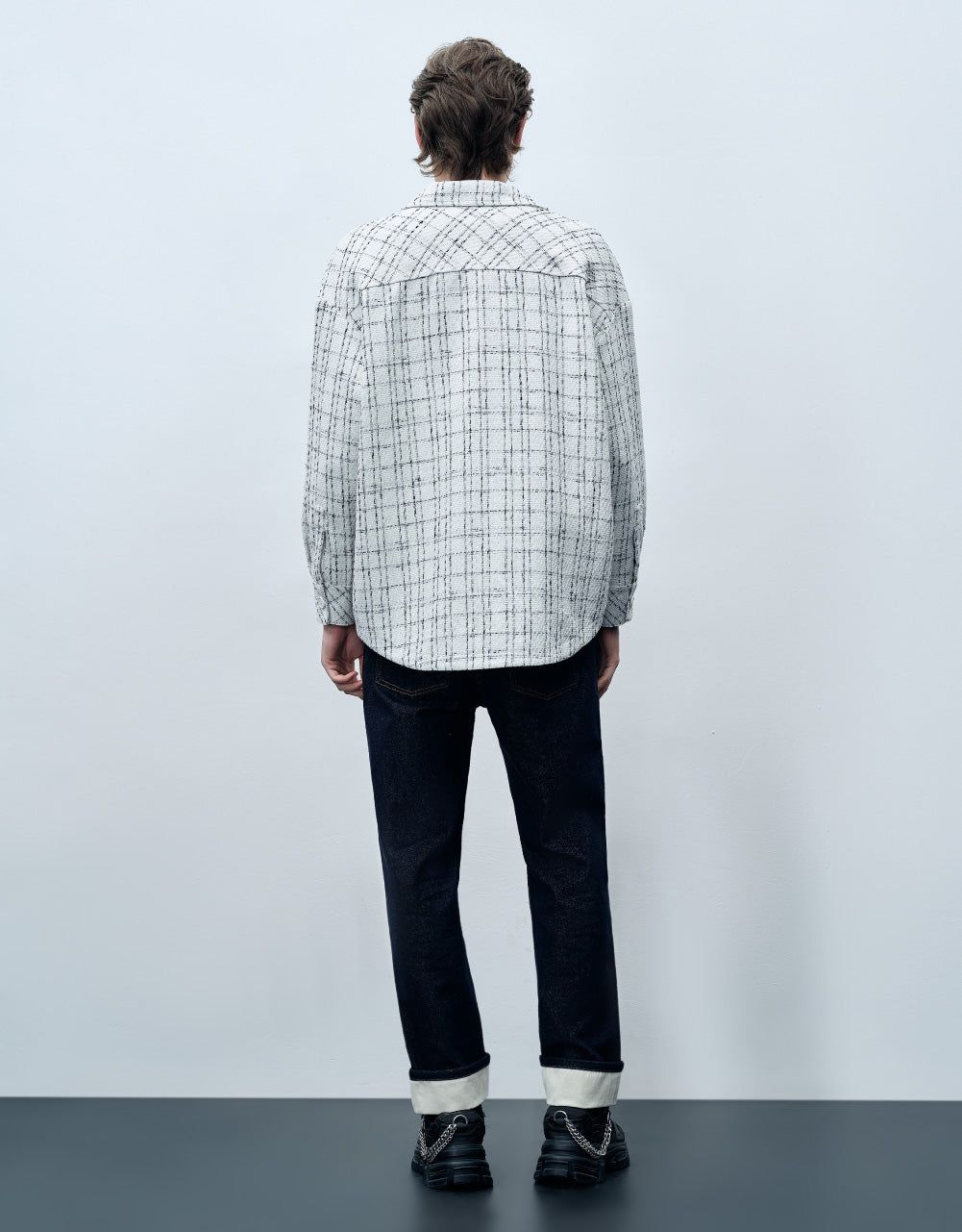 Button Up Plaid Jacket sold by Urban Revivo product image thumbnail 4