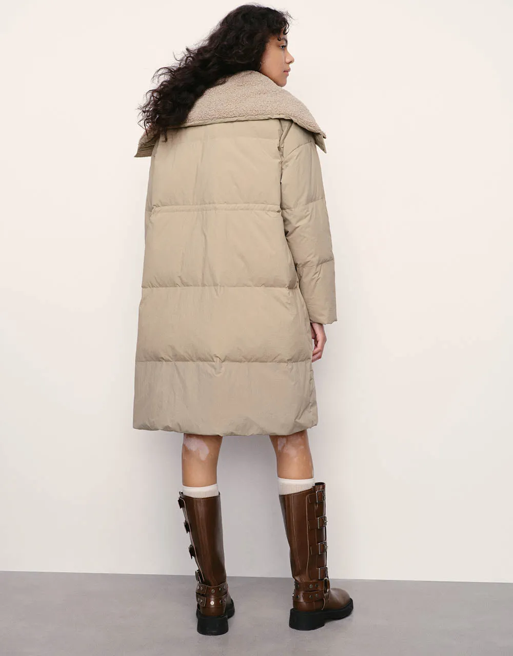 A-Line Puffer Jacket sold by Urban Revivo product image thumbnail 4