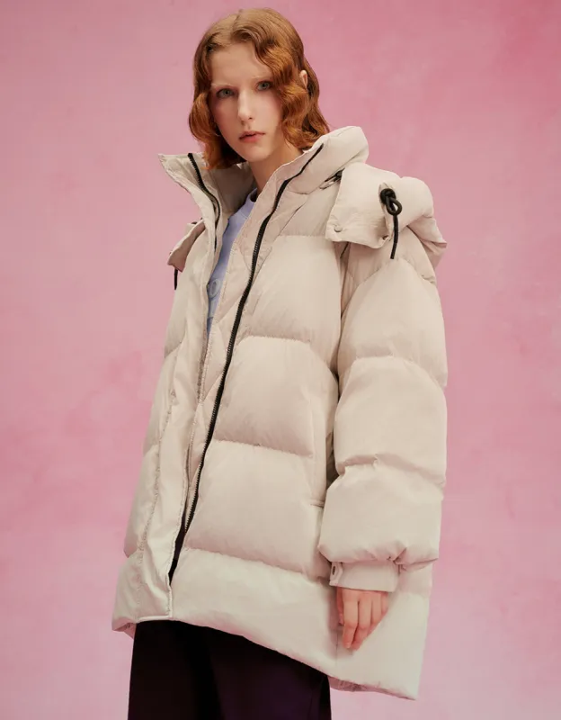 Stand Collar Down Jacket sold by Urban Revivo