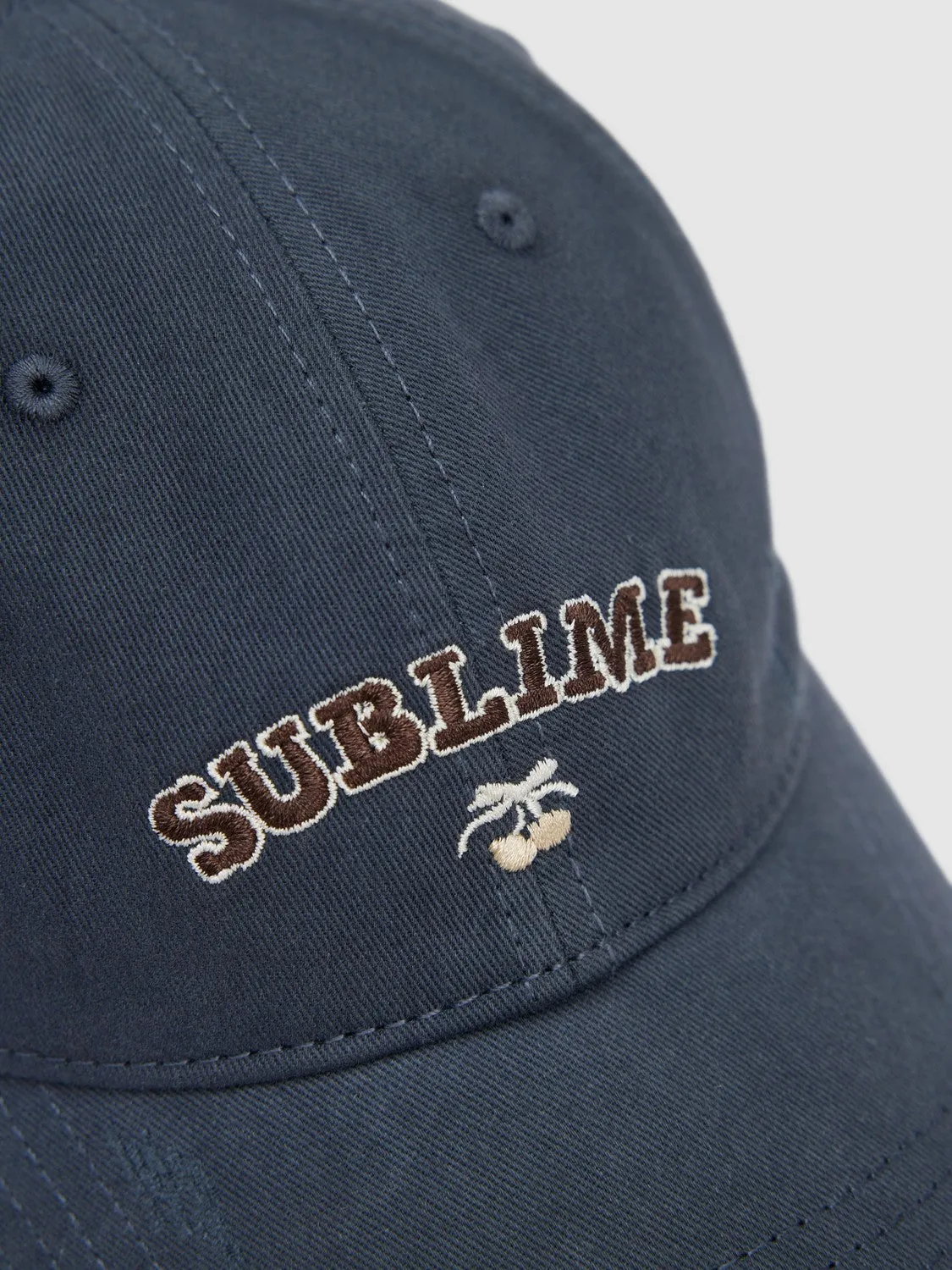 Letter Embroidered Denim Baseball Cap sold by Urban Revivo product image thumbnail 5