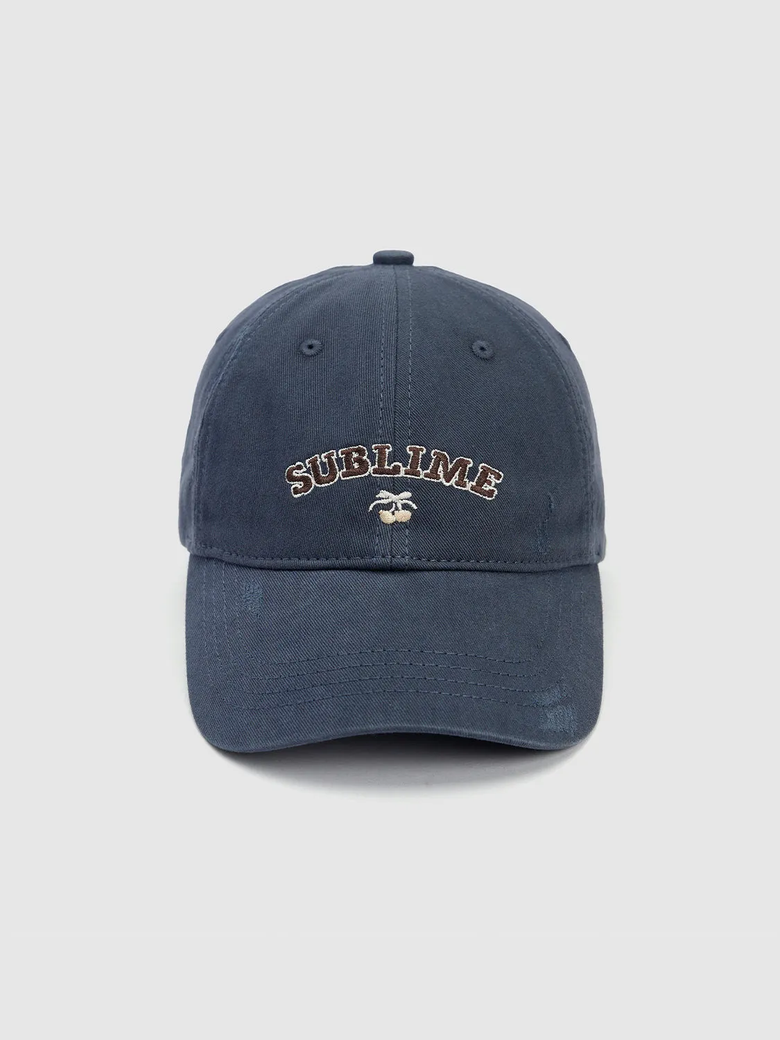 Letter Embroidered Denim Baseball Cap sold by Urban Revivo product image thumbnail 2